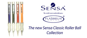 Jet Black | Roller Ball | The New Sensa Classic Roller Ball Collection