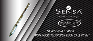 | High Polished Silver TECH | Ball Point | The New Sensa Classic Collection |
