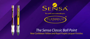 | Caribbean Yellow |  Ball Point | The New Sensa Classic Ball Point Collection